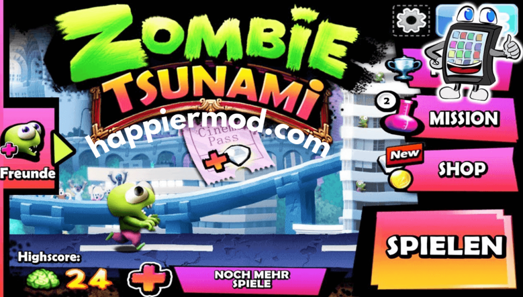 Zombie Tsunami mod apk