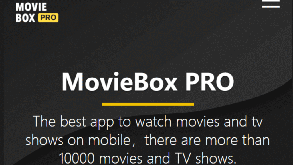 MovieBox Pro App